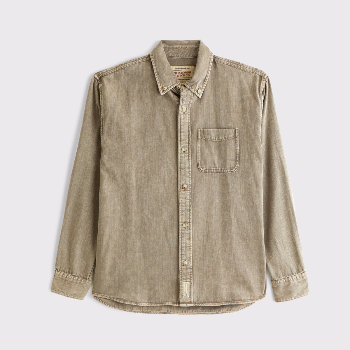 Abercrombie Denim Button-Up Shirt
