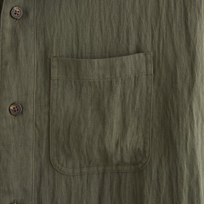Abercrombie Lyocell-Blend Button-Up Shirt