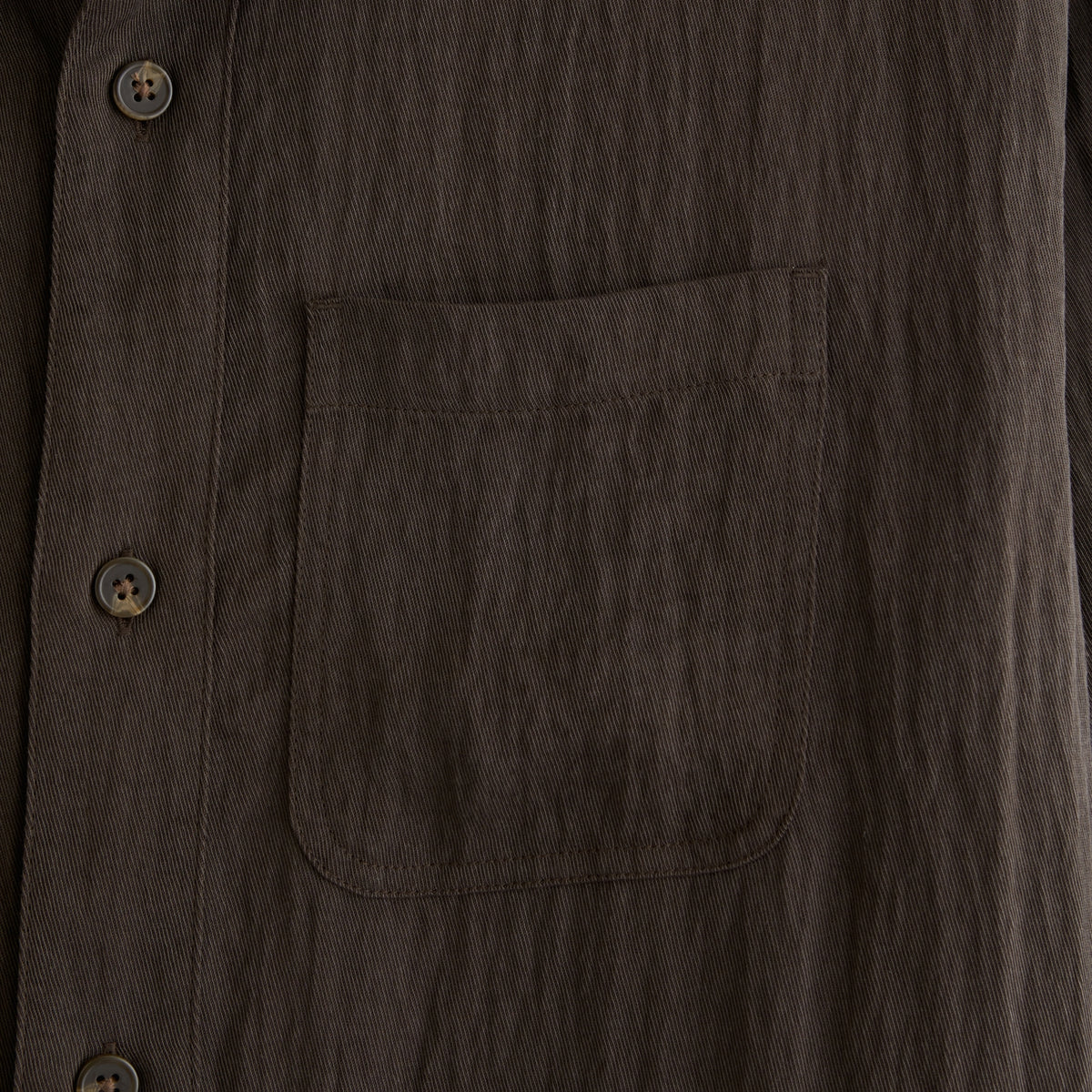 Abercrombie Lyocell-Blend Button-Up Shirt
