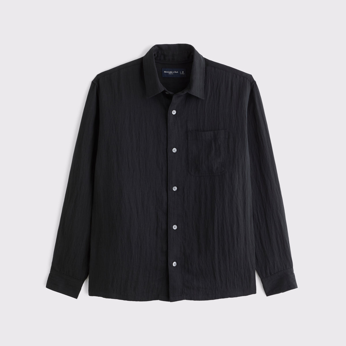 Abercrombie Lyocell-Blend Button-Up Shirt