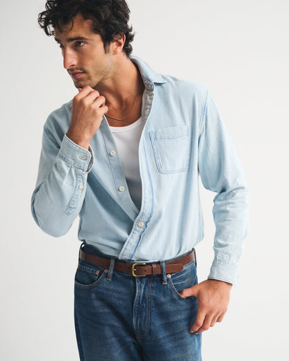 Abercrombie Denim Button-Up Shirt