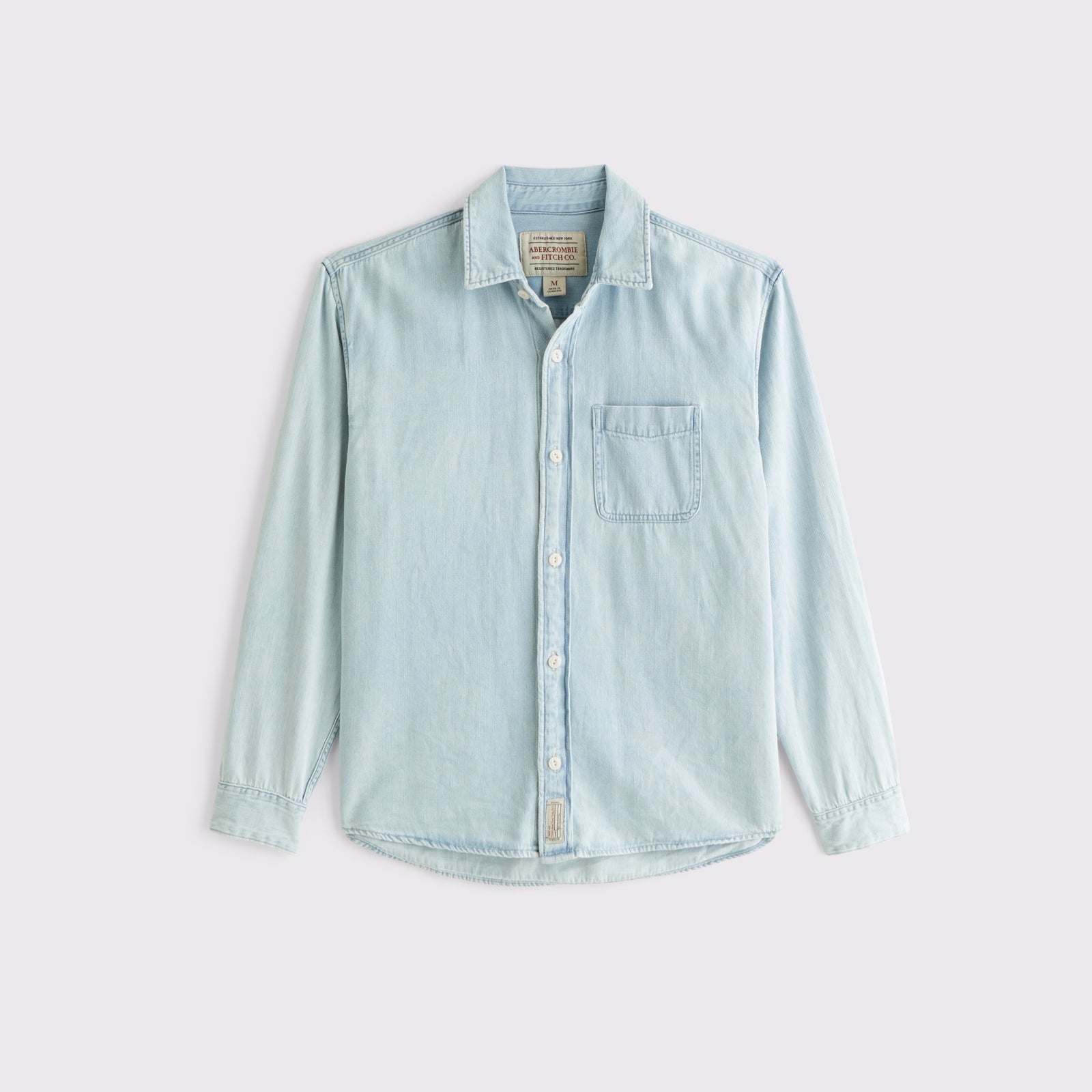 Abercrombie Denim Button-Up Shirt
