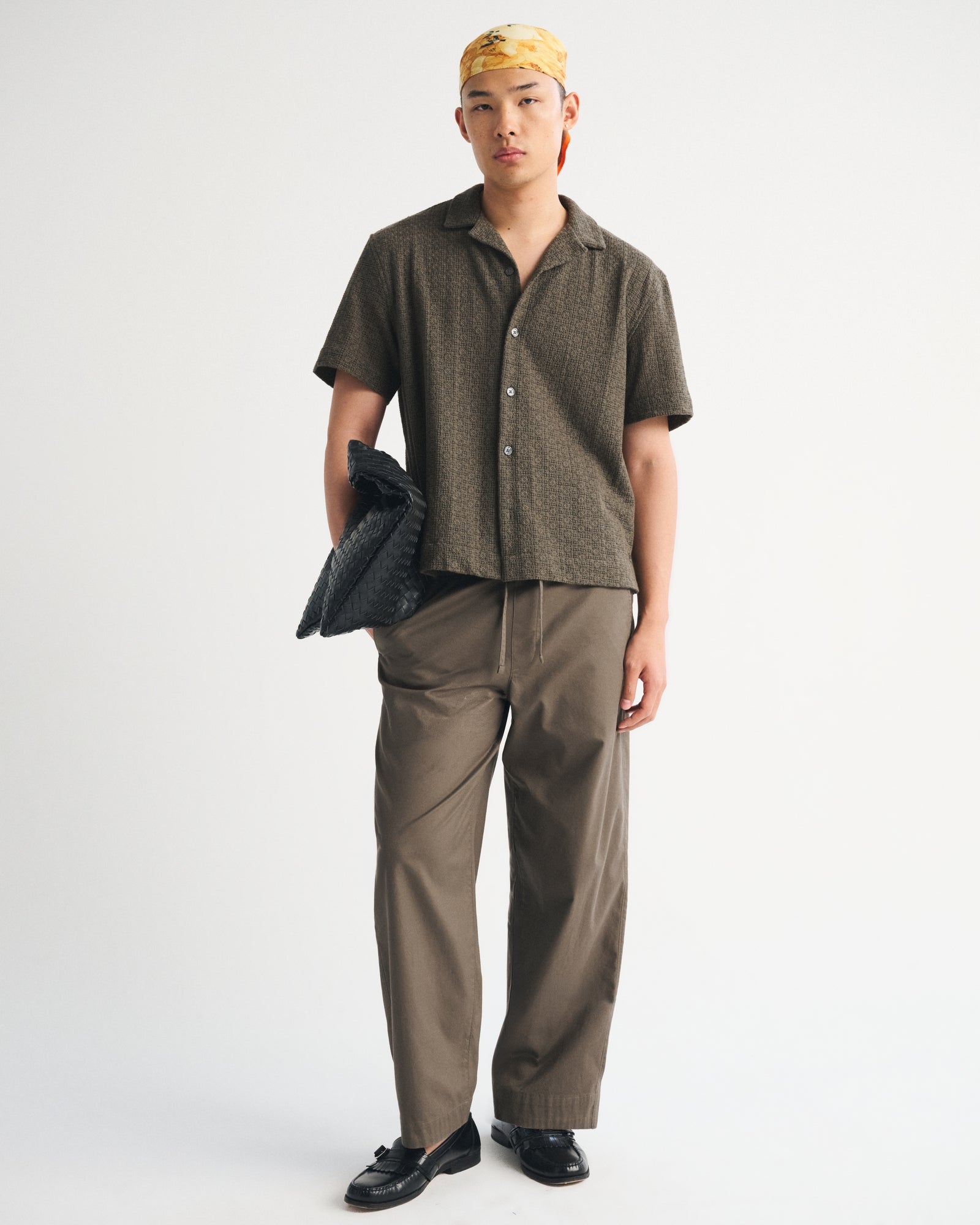 Abercrombie Boxy Button-Up Lace Shirt