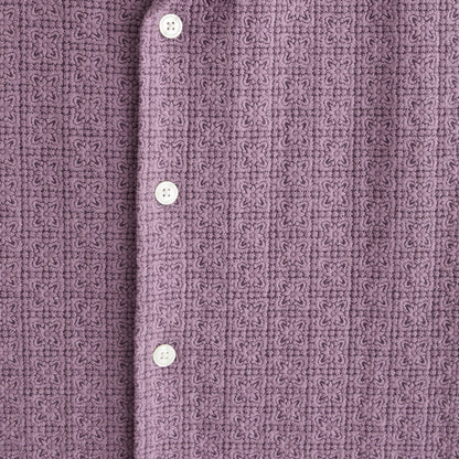 Abercrombie Boxy Button-Up Lace Shirt