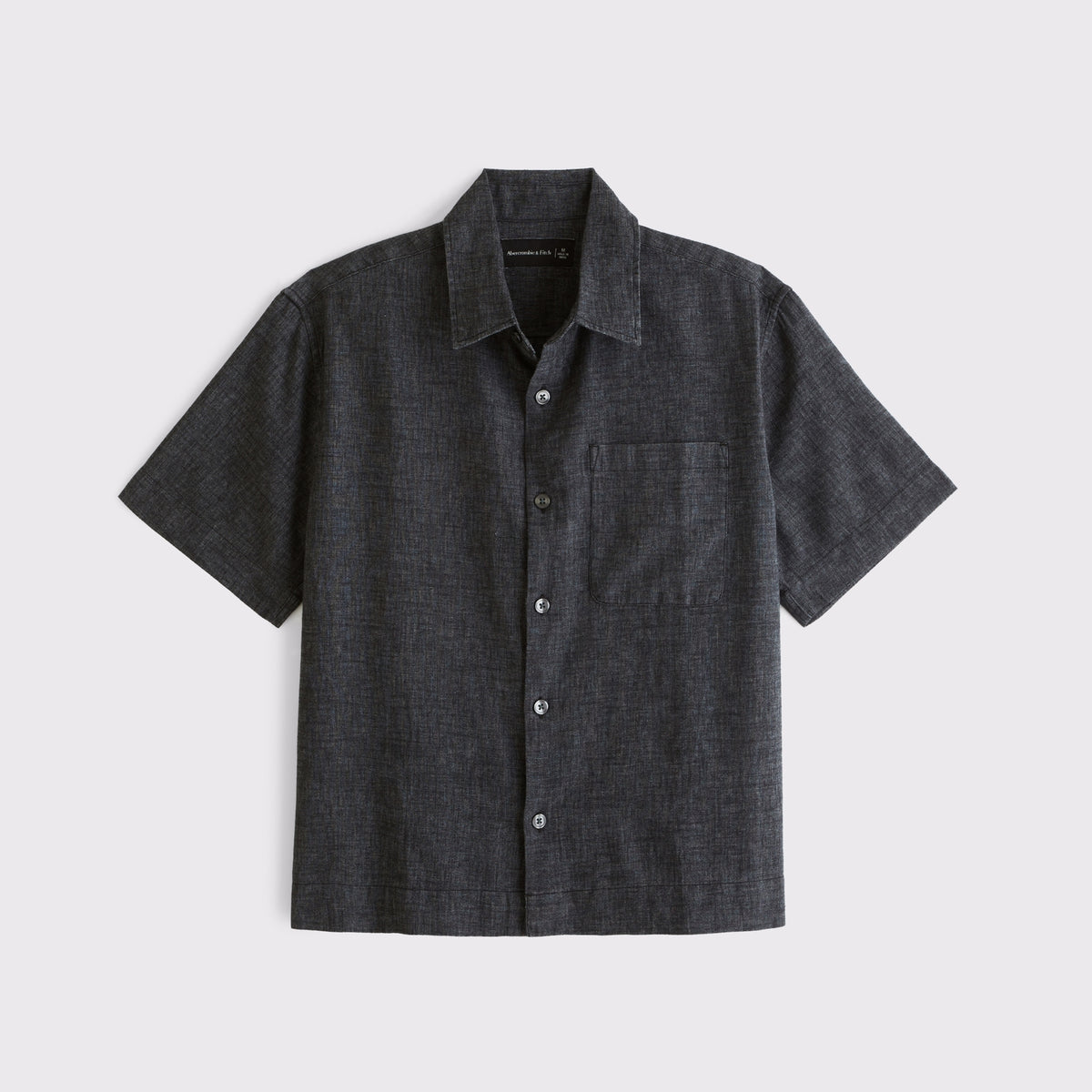 Abercrombie Point Collar Button-Up Shirt