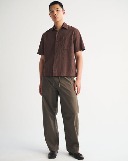 Abercrombie Point Collar Button-Up Shirt