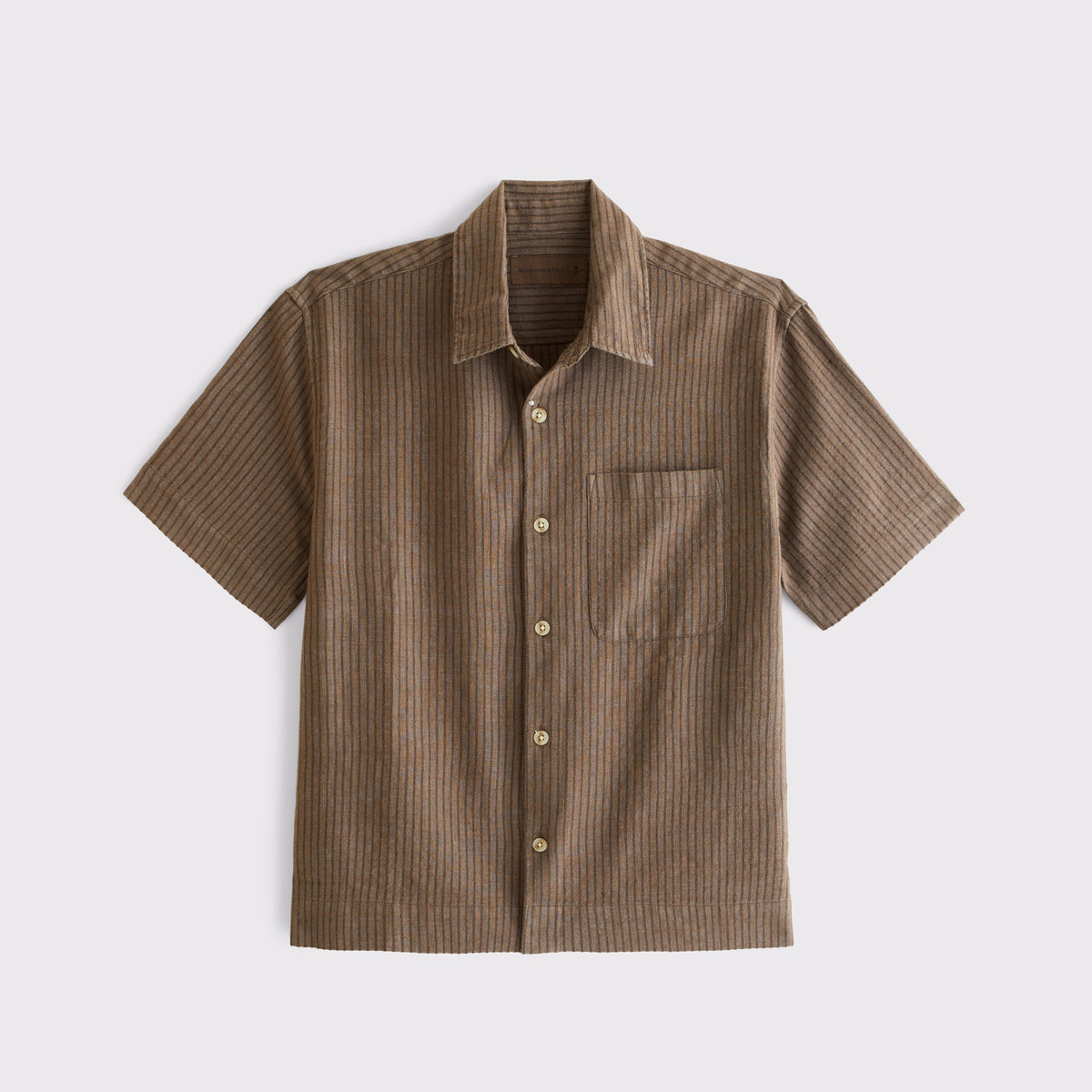 Abercrombie Point Collar Button-Up Shirt
