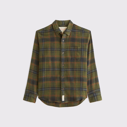 Abercrombie 100% Cotton Vintage-Inspired Flannel Shirt