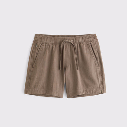 Abercrombie Textured Pull-On Short
