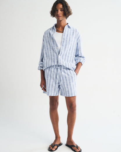 Abercrombie Textured Pull-On Short