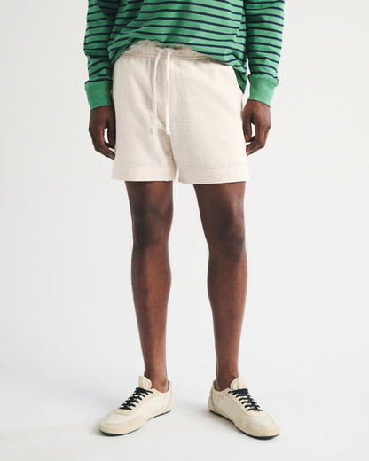 Abercrombie Textured Pull-On Short
