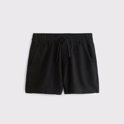 Abercrombie Linen Blend Pull-On Short