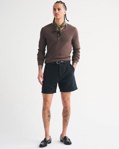 Abercrombie 100% Cotton Plainfront Short