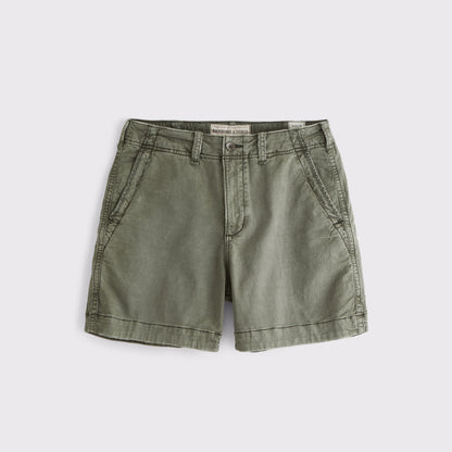 Abercrombie Sea Fade Plainfront Short
