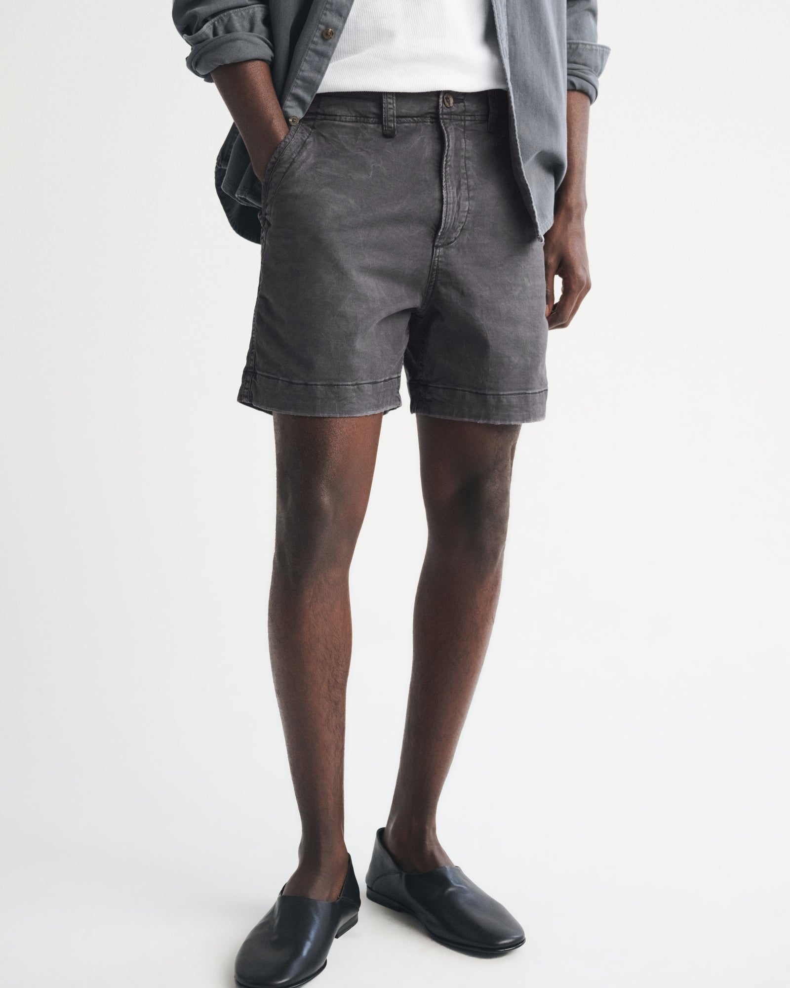 Abercrombie Sea Fade Plainfront Short
