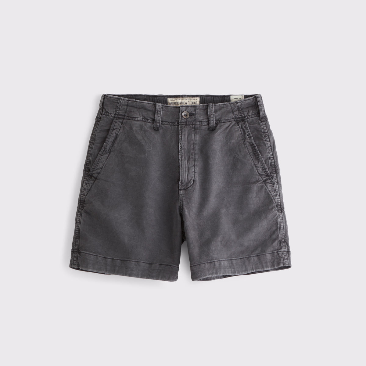 Abercrombie Sea Fade Plainfront Short