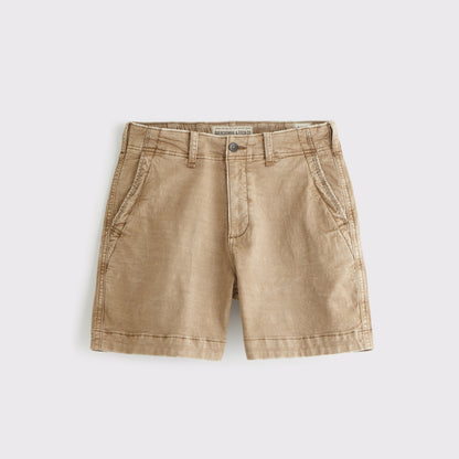 Abercrombie Sea Fade Plainfront Short