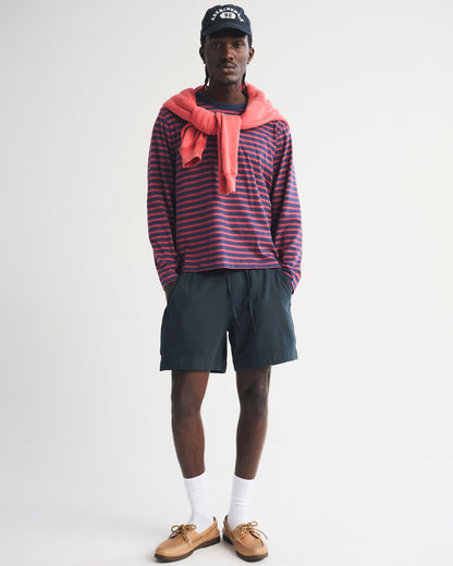 Abercrombie Cotton Texture Pull-On Short
