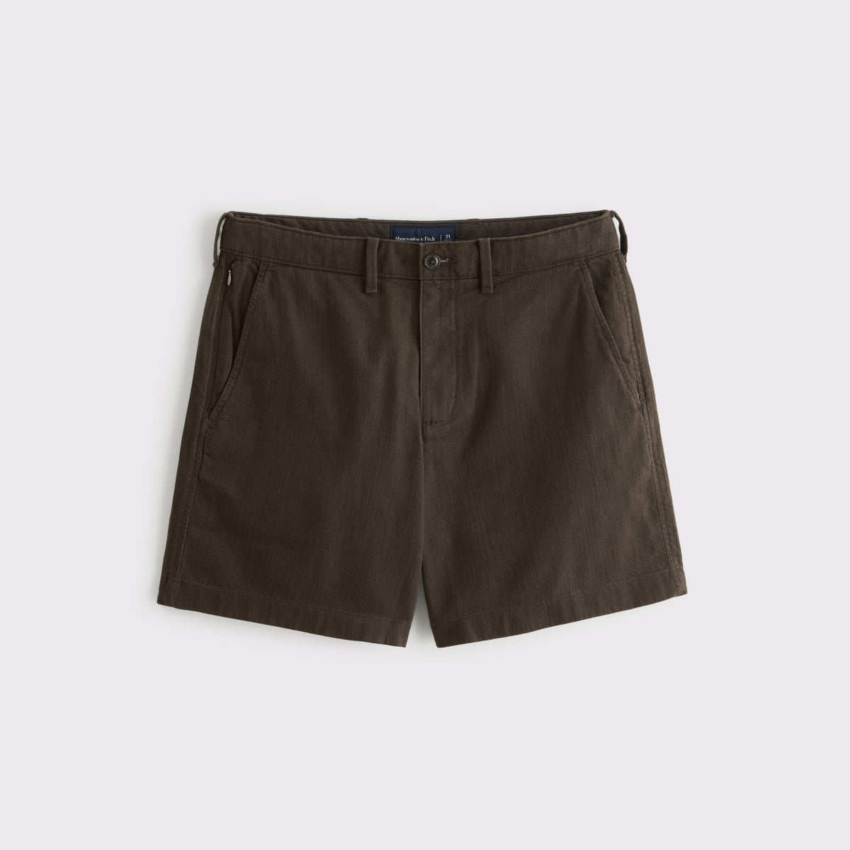 Abercrombie 100% Cotton Plainfront Short