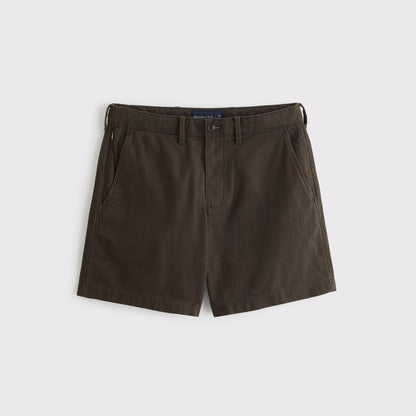 Abercrombie 100% Cotton Plainfront Short