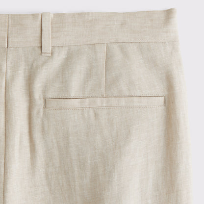 Abercrombie the A&F Collins Slim 100% Linen Suit Pant