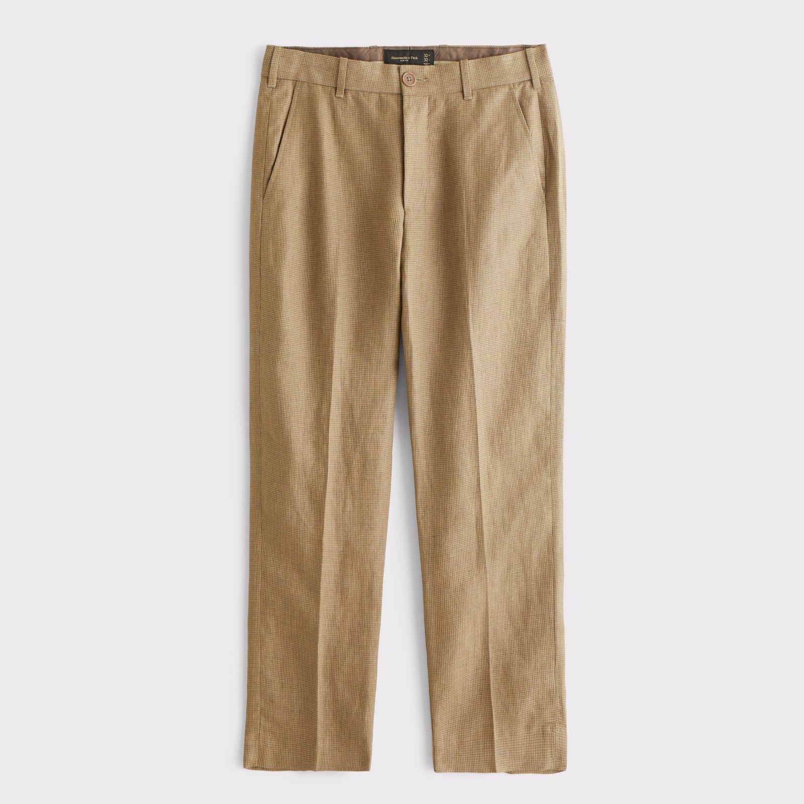 Abercrombie the A&F Collins Slim 100% Linen Suit Pant