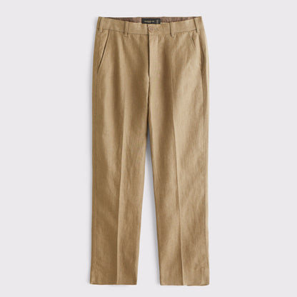 Abercrombie the A&F Collins Slim 100% Linen Suit Pant