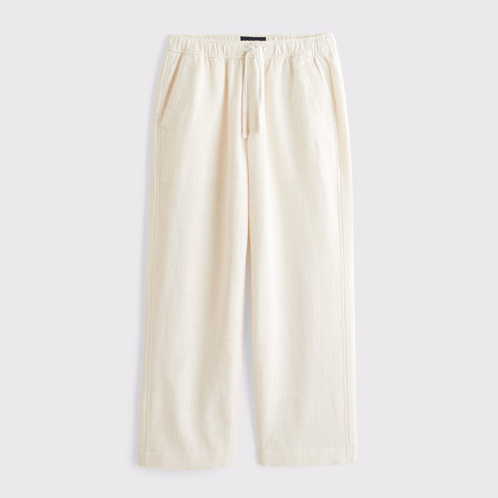 Abercrombie Textured Baggy Pull-On Pant