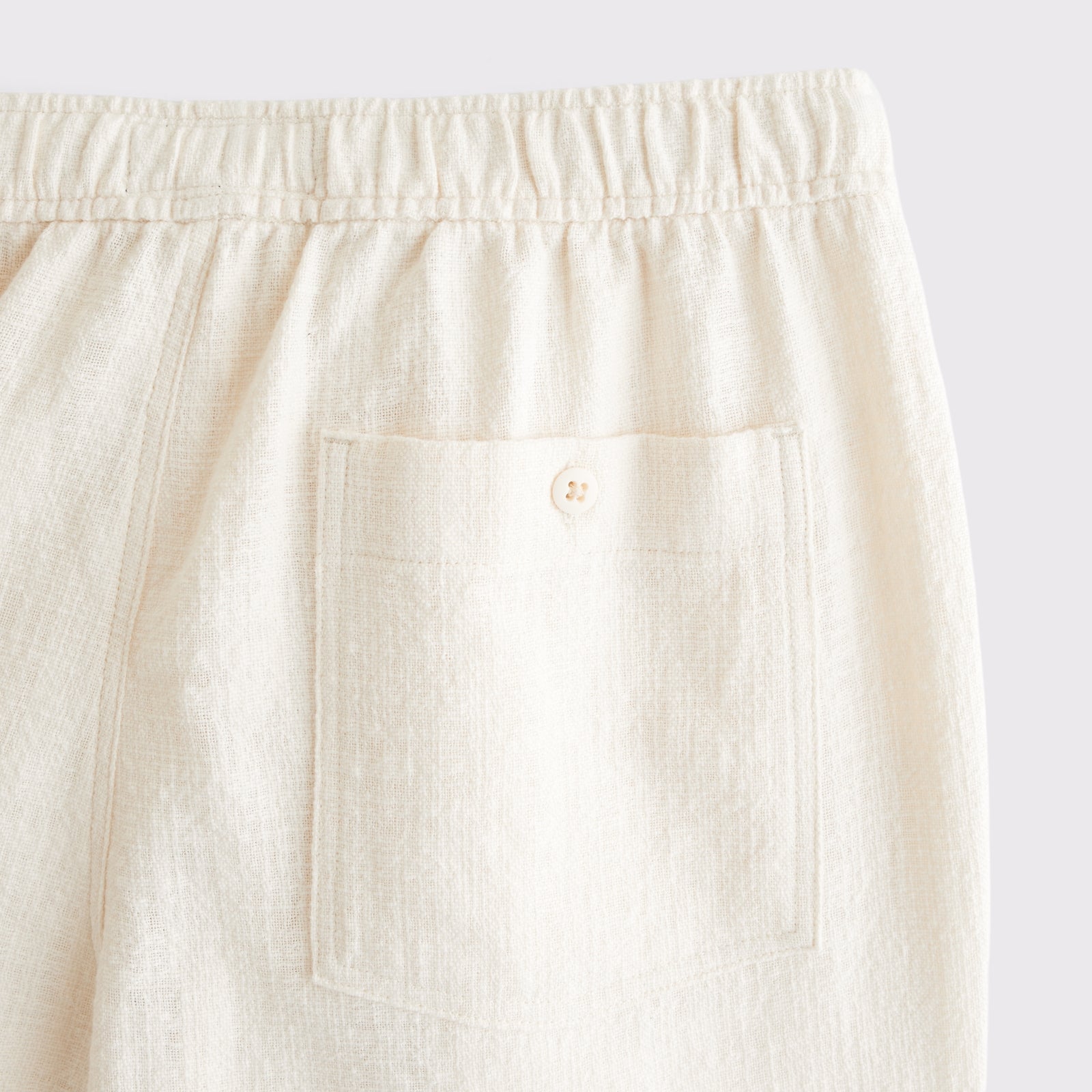 Abercrombie Textured Baggy Pull-On Pant