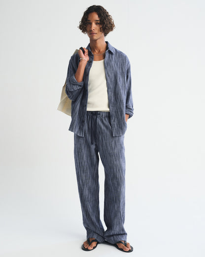 Abercrombie Textured Baggy Pull-On Pant