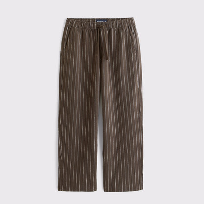 Abercrombie Textured Baggy Pull-On Pant