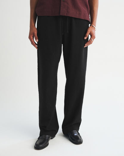 Abercrombie Textured Baggy Pull-On Pant