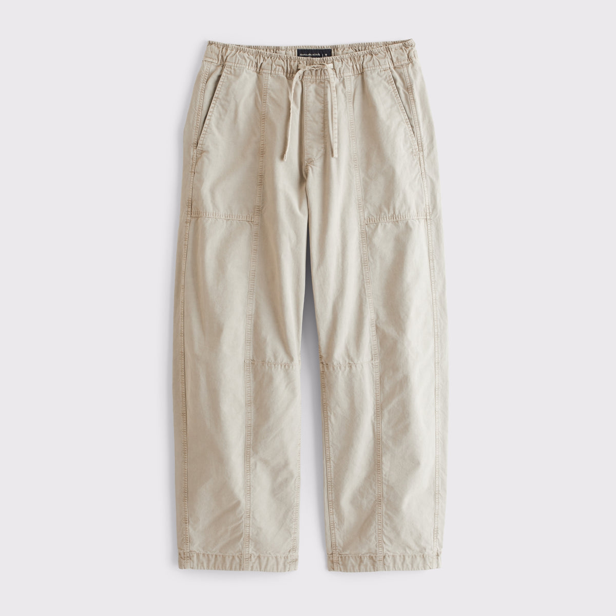 Abercrombie 100% Cotton Pull-On Barrel Pant