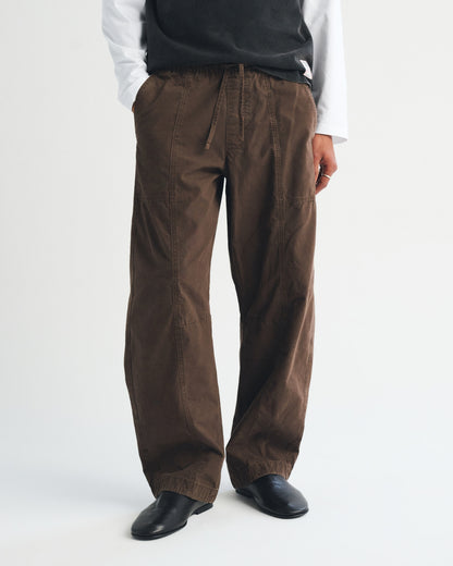 Abercrombie 100% Cotton Pull-On Barrel Pant