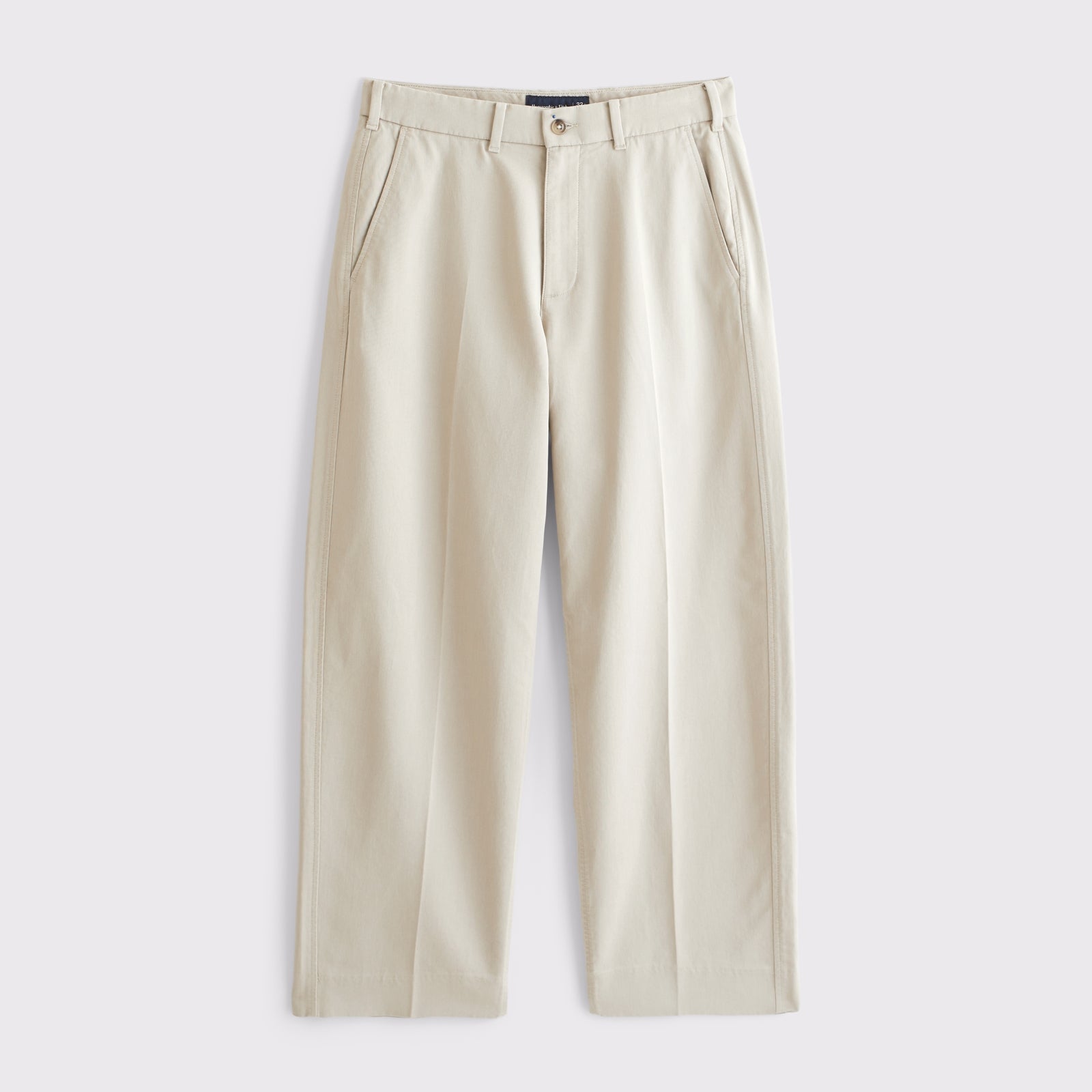 Abercrombie Structured Cotton-Blend Baggy Trouser