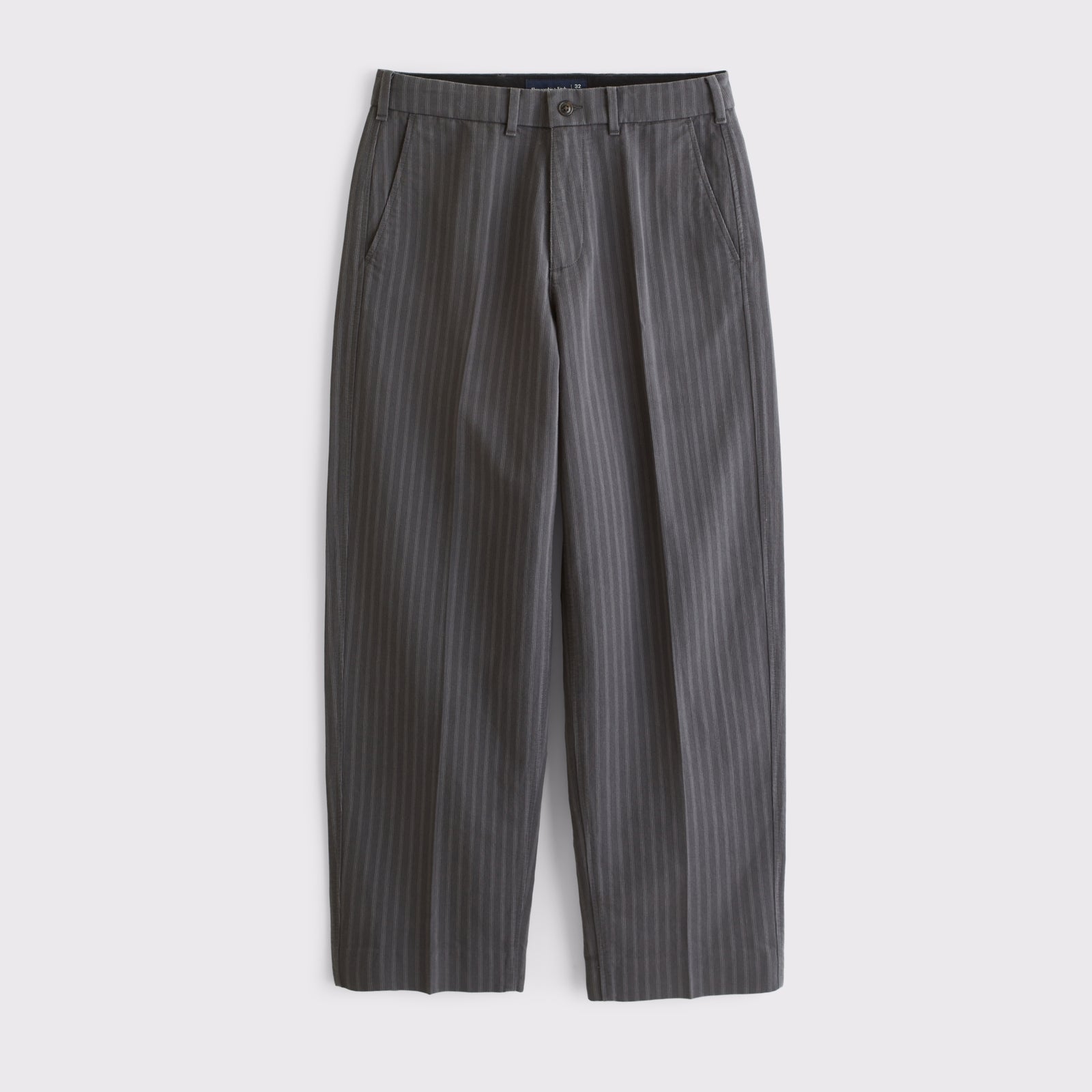 Abercrombie Structured Cotton-Blend Baggy Trouser