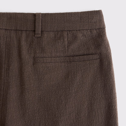 Abercrombie 100% Cotton Textured Baggy Trouser