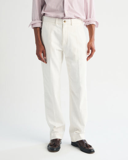 Abercrombie 100% Cotton Relaxed Straight Trouser
