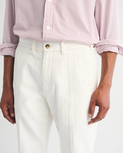 Abercrombie 100% Cotton Relaxed Straight Trouser