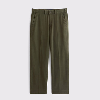 Abercrombie 100% Cotton Relaxed Straight Trouser
