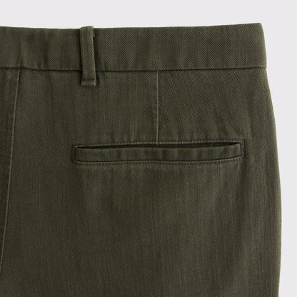 Abercrombie 100% Cotton Relaxed Straight Trouser