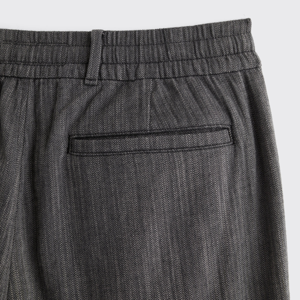 Abercrombie Linen-Blend Relaxed Pleated Hybrid-Waist Trouser