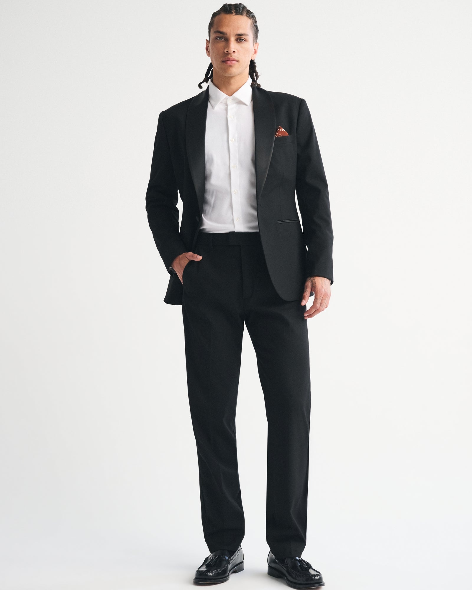 Abercrombie A&F Collins Slim Suit Pant