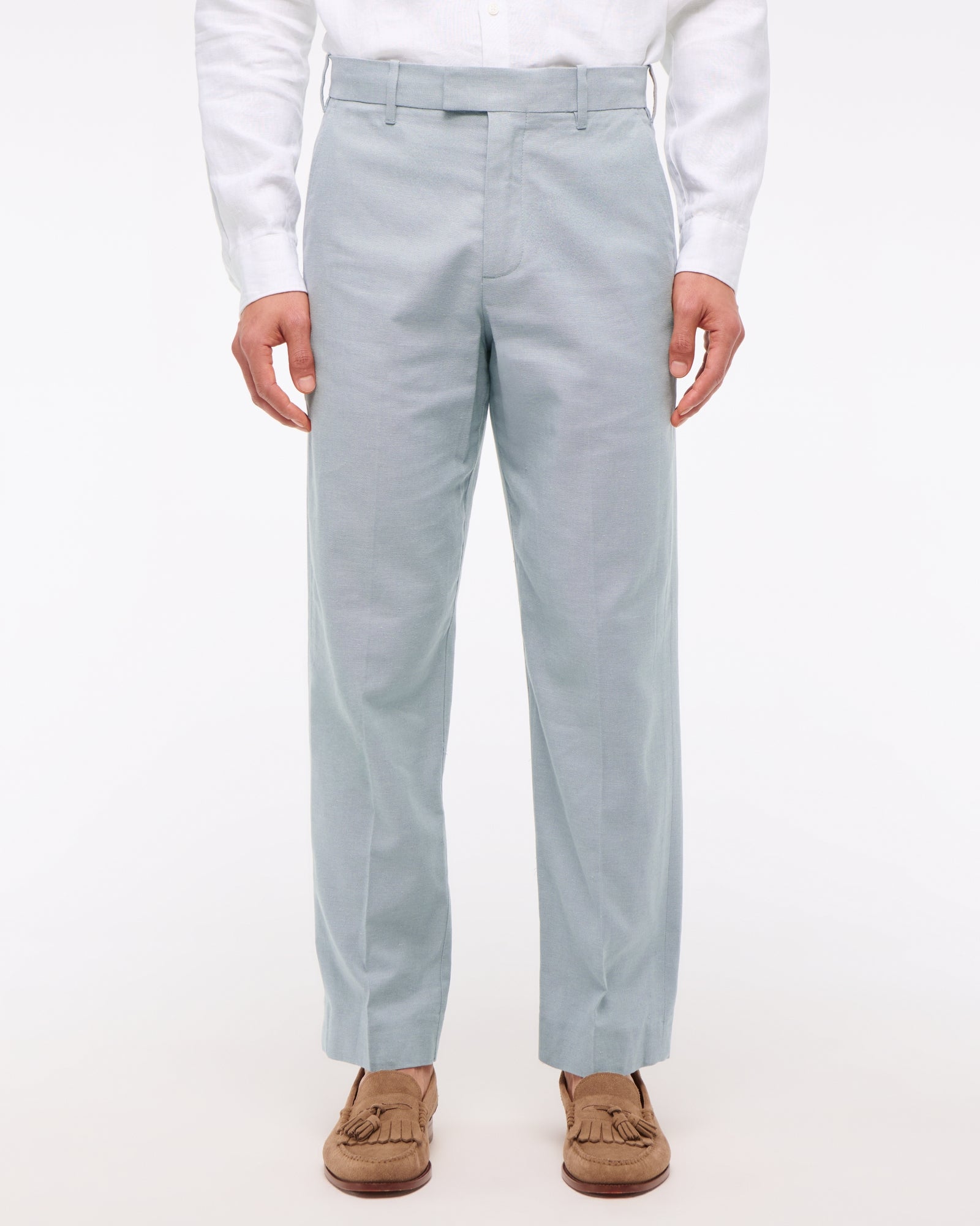 Abercrombie the A&F Collins Linen-Blend Suit Pant