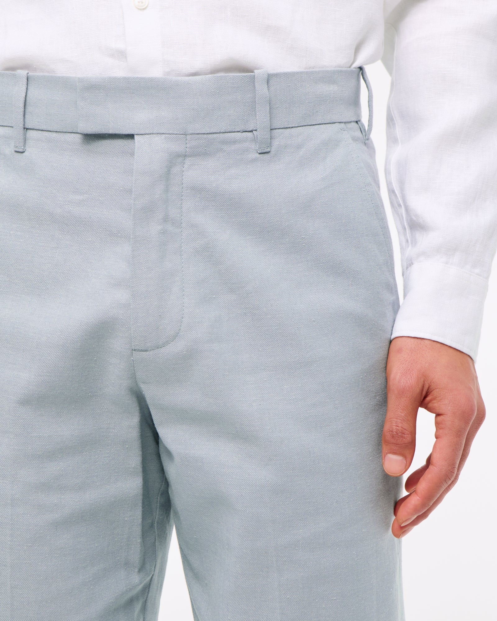 Abercrombie the A&F Collins Linen-Blend Suit Pant