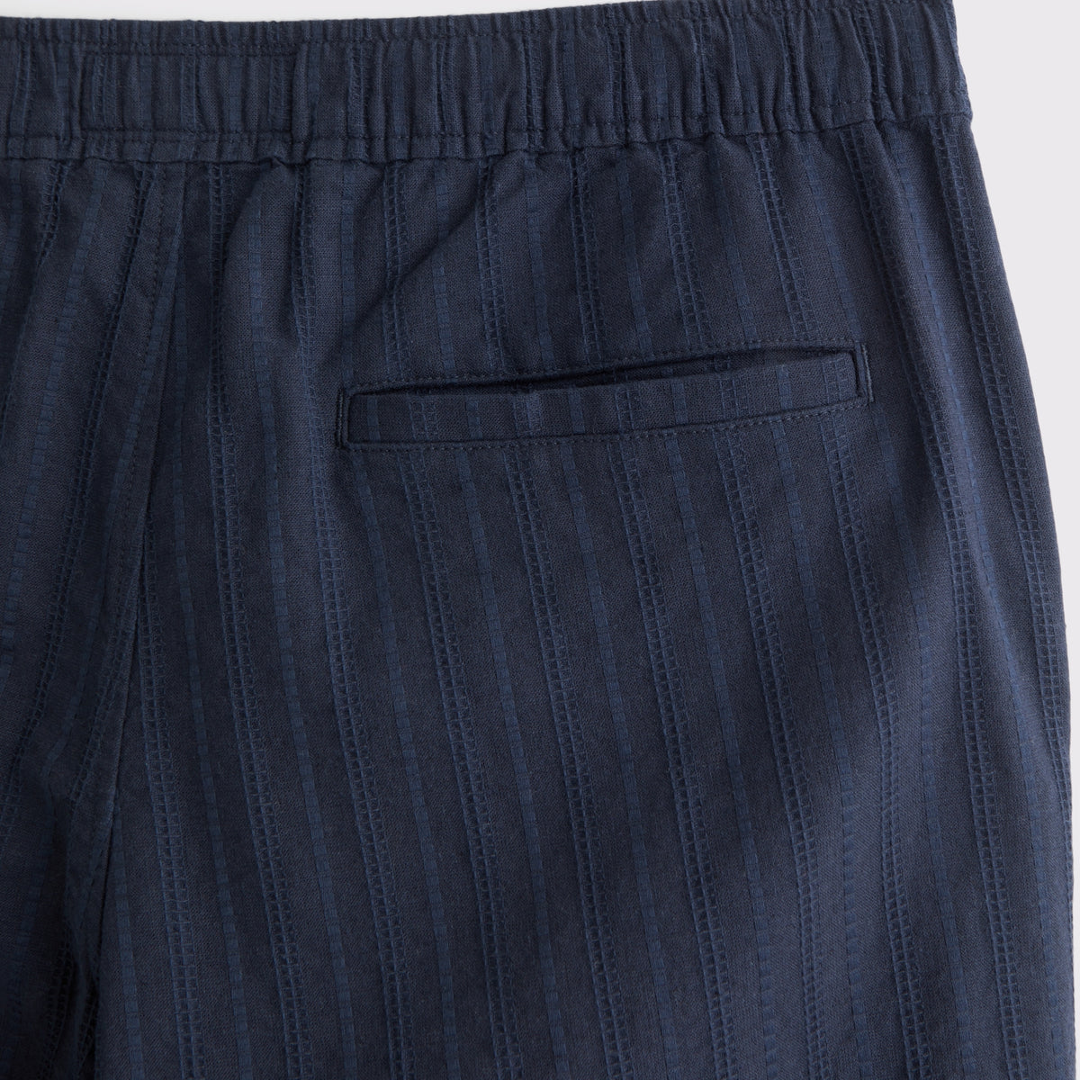 Abercrombie Loose Linen-Blend Pull-On Pant