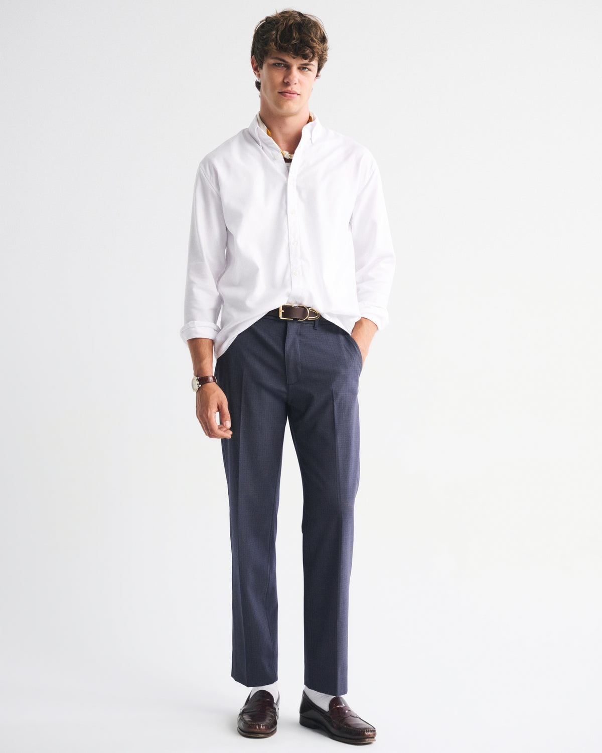 Abercrombie Menswear Relaxed Straight Trouser