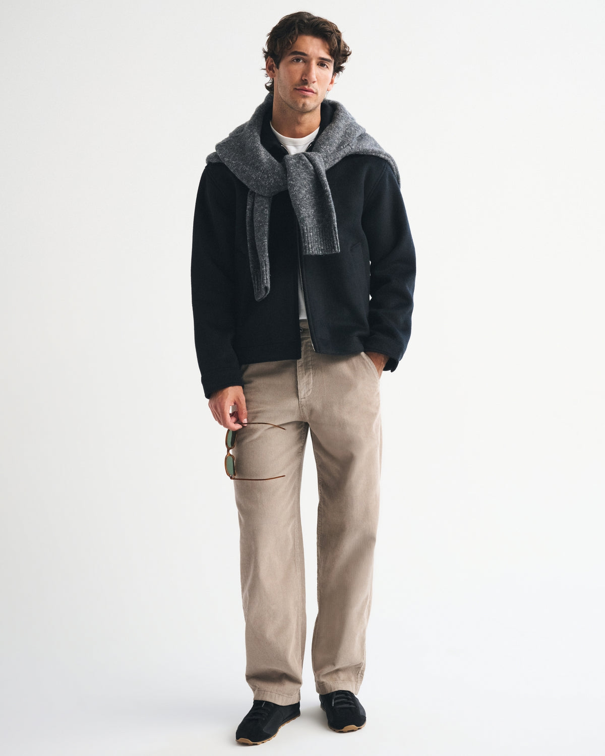 Abercrombie Corduroy Baggy Trouser