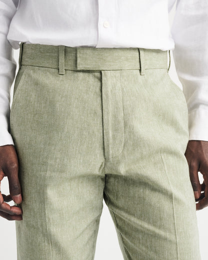 Abercrombie the A&F Collins Slim Linen-Blend Suit Pant