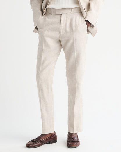 Abercrombie the A&F Collins Slim 100% Linen Suit Pant
